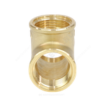 Тройник латунь Ду 40 (1 1/2") ВР LD LD.65.514.40
