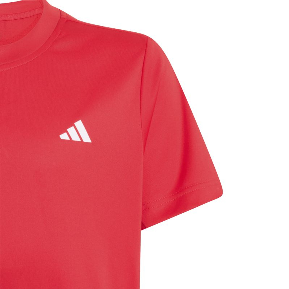 Детская теннисная футболка Adidas Boys Club - purple ruby