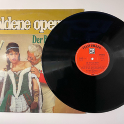 Винтажная виниловая пластинка LP Der Bettelstudent Оперетта Нищий Студент (Германия 1966)