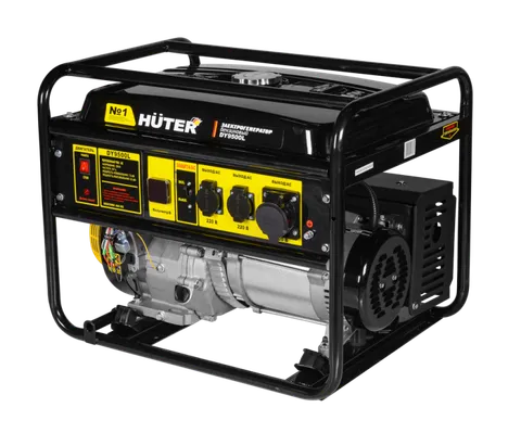Портативный бензогенератор Huter DY9500L