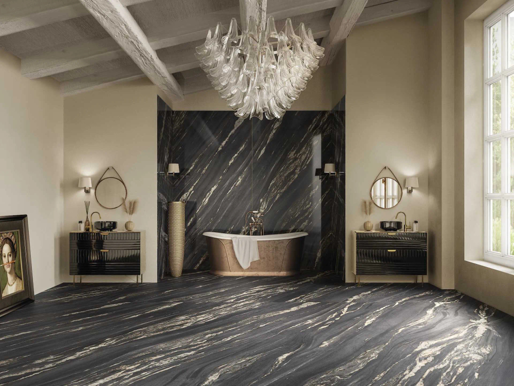 FMG Maxfine Marmi Grigio Alpi Carnia Lucidato 150x300