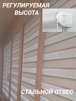 Рулонные шторы День-Ночь 50х120 см