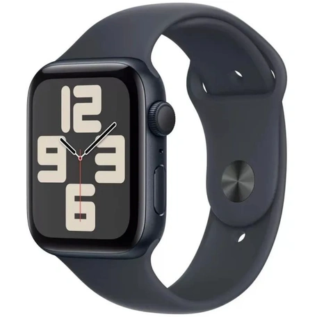 Умные часы Apple Watch SE 2023 44 мм, Midnight Aluminium, Midnight Sport Band - M/L