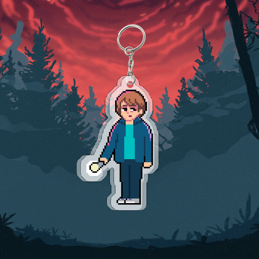 Акриловый брелок "Stranger Things: Jonathan Byers"