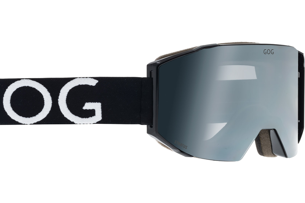 Горнолыжная маска GOG Stratus / Black / Reflex Silver