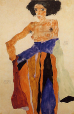 Egon Schiele (1890-1918) - эротическое искусство австрийского художника Эгона Шиле. 18+