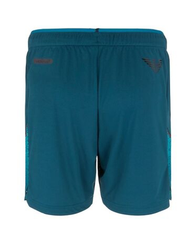 Мужские теннисные шорты EA7 Man Woven Shorts - reflect pond