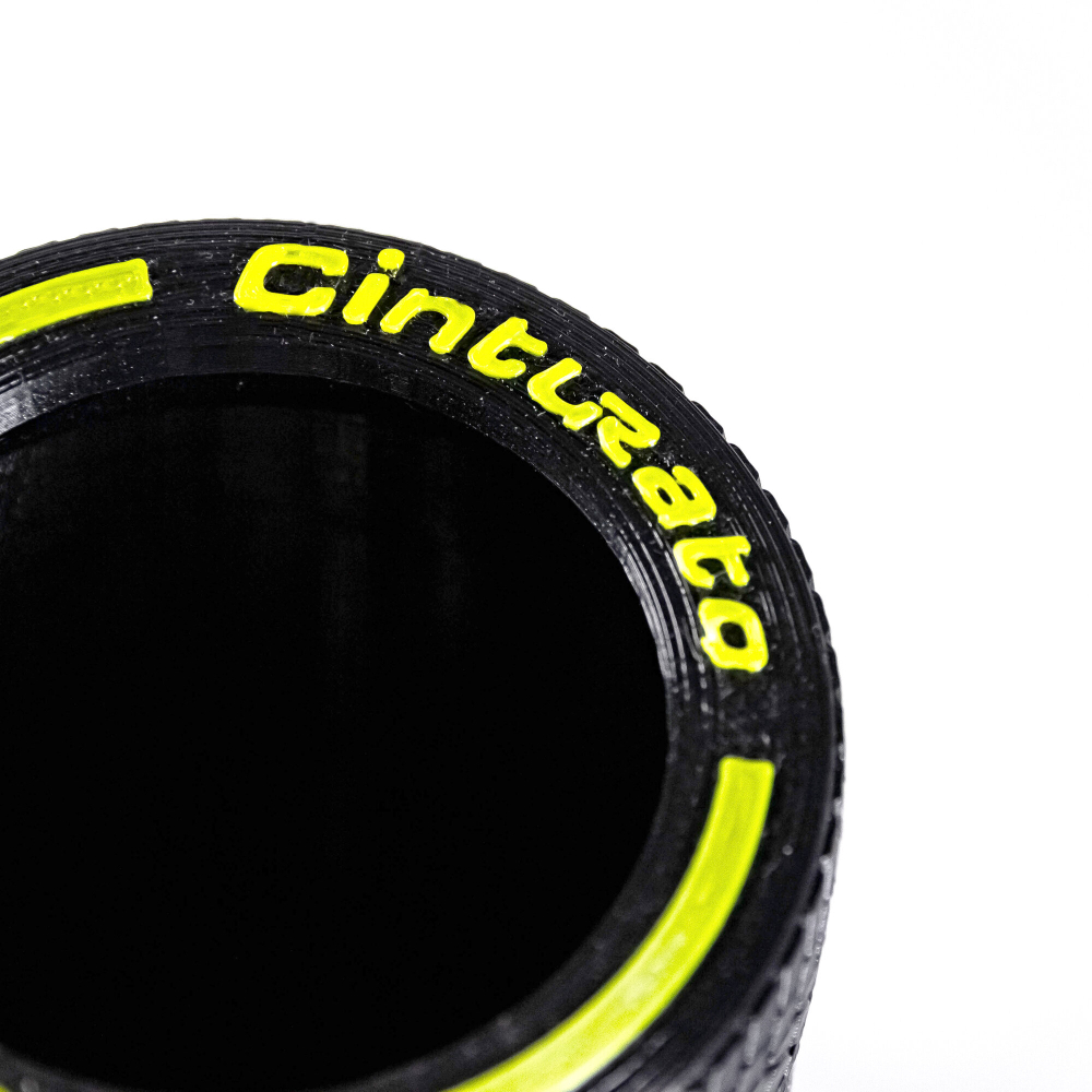 Подставка для карандашей "Автошины Pirelli", высота 10,5 см. 3D печать