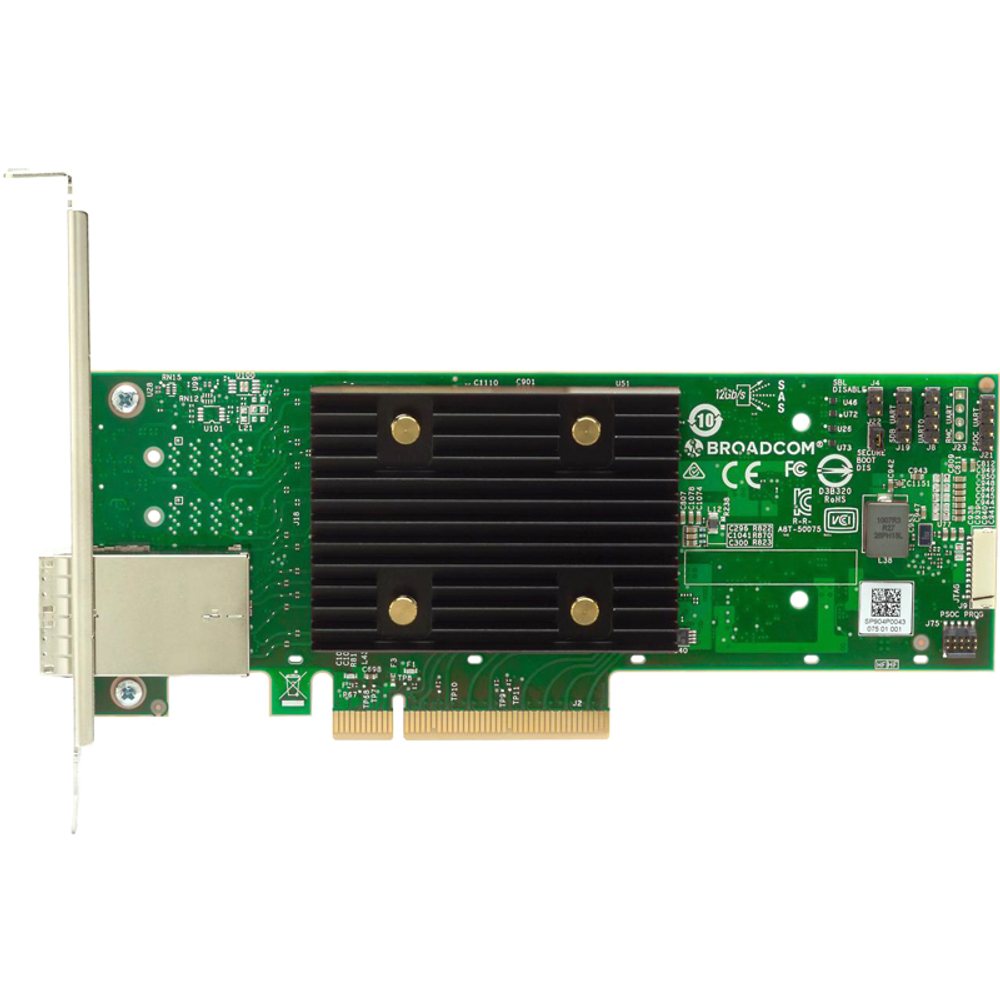 Внешний HBA-адаптер Broadcom (LSI) Tri-Mode 9500-8e SGL (05-50075-01)