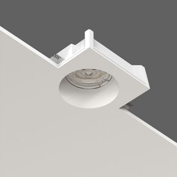 Встраиваемый гипсовый светильник для установки в потолках из гипсокартона LED AR111 GU10/LED AR111 G53 SN 103 белый Mizar Stellanova