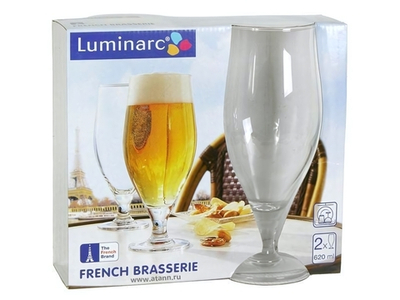 FRENCH BRASSERIE Набор фужеров для пива 2шт 620мл (03053)
