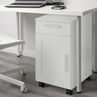 Тумба с ящиками на колесах Ikea Brimnes, белый