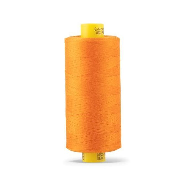 Нитка Gutermann Mara 120 (1000 метров), 1 кат., универсальная | 350 св.оранжевый