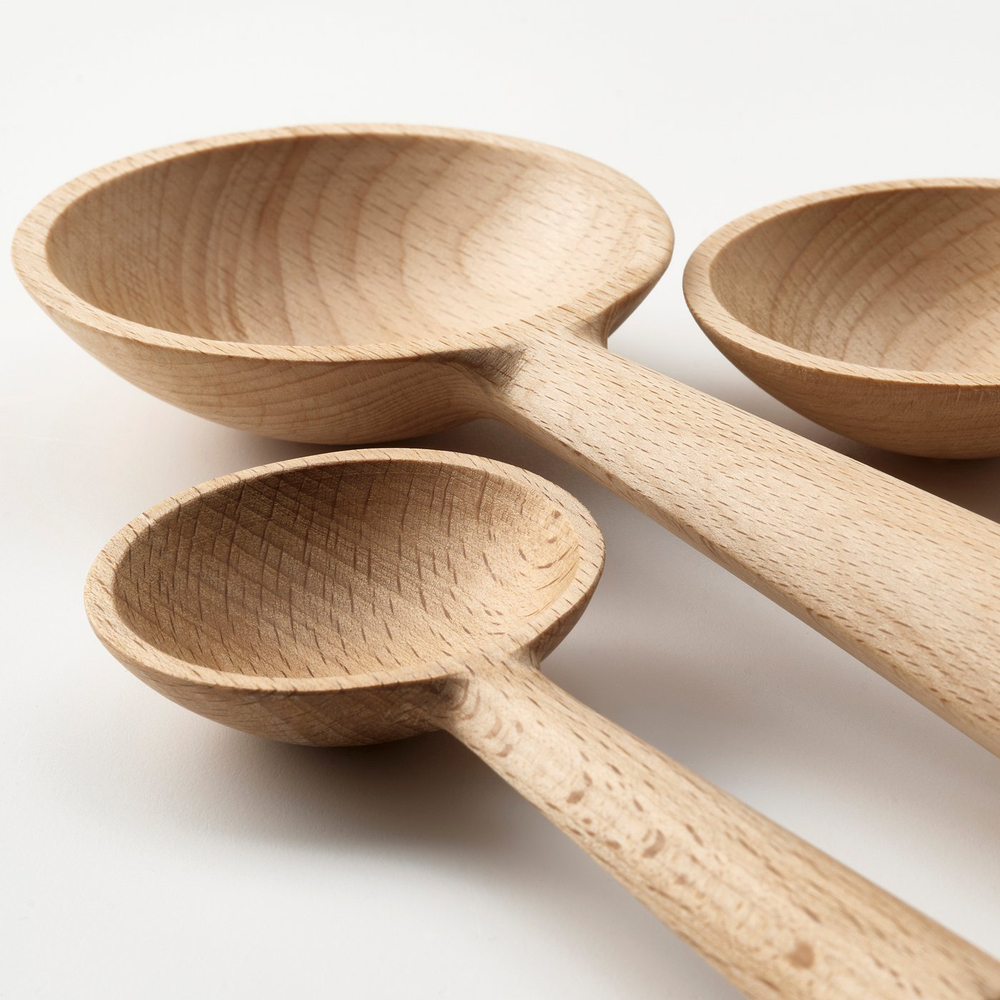 IKEA FLODNEJONÖGA  (ИКЕА ФЛОДНЕЙОНЁГА)  -  Ложка, 3 шт. - дерево
