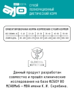 AJO VET DIETA Renal Сухой диетический корм для собак при хронической болезни почек, 2 кг