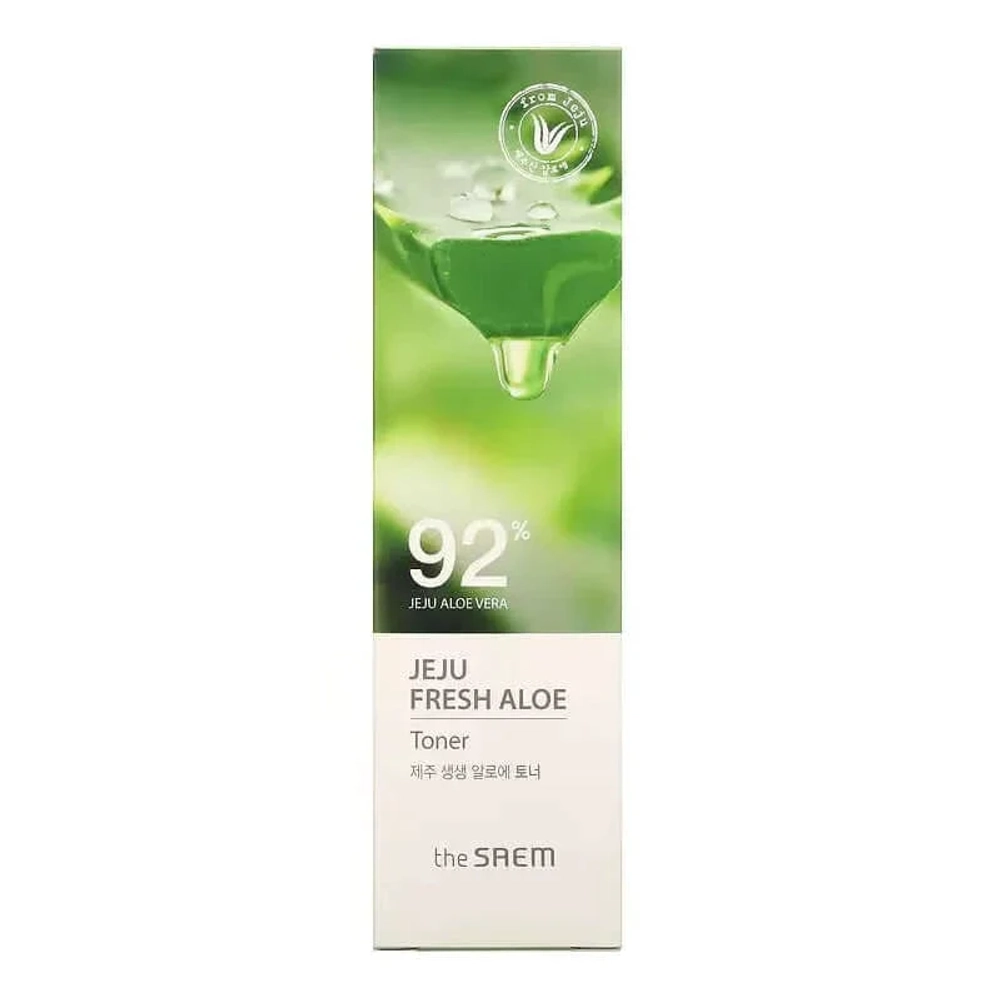 Tонер увлажняющий с алоэ THE SAEM Jeju Fresh Aloe Toner 155мл