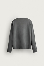 ФУТБОЛКА RELAXED-FIT С ДЛИННЫМИ РУКАВАМИ — ZARA