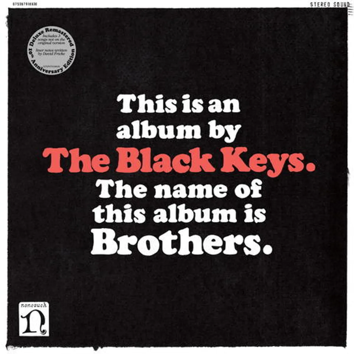 Виниловая пластинка. The Black Keys - Brothers (Deluxe Remastered Anniversary Edition)