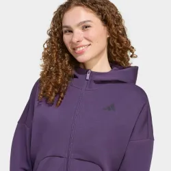 Толстовка женская ADIDAS W Future Icons Small Logo Full-Zip Hoodie