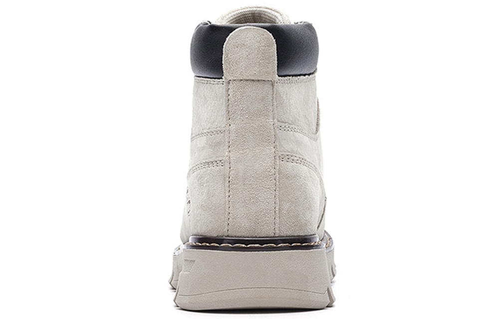 Dickies Split Pig Leather Abrasion Resistant Slip Resistant Comfortable Short Combat Boots Unisex Sand