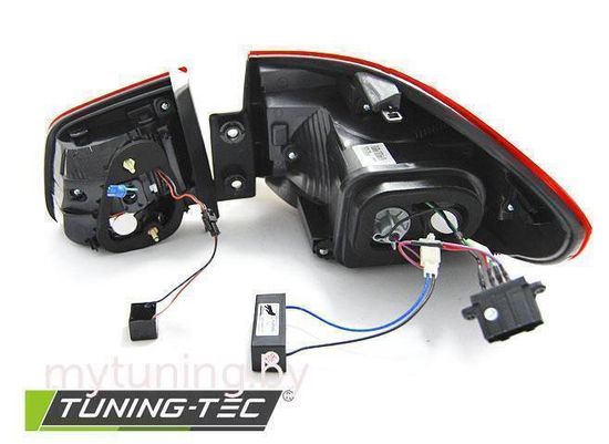 Задние фонари для Volkswagen Tiguan I (07-11) LED Red Crystal