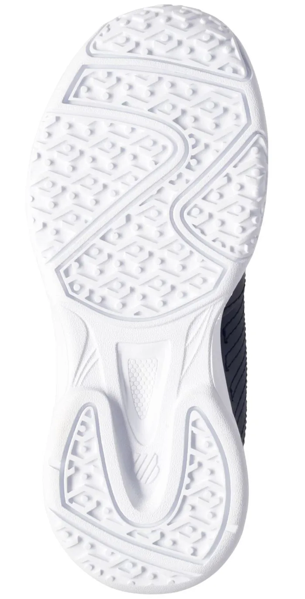Детские теннисные кроссовки K-Swiss Court Express Omni - jet black/spicy orange/white
