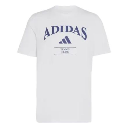 Теннисная футболка Adidas Heritage Tennis Graphic - white