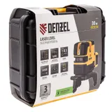 Лазерный уровень LX 06 Green, 30 м, 520 нм, аккумулятор Li 5200 mAh, резьба 5/8" Denzel — фото 4