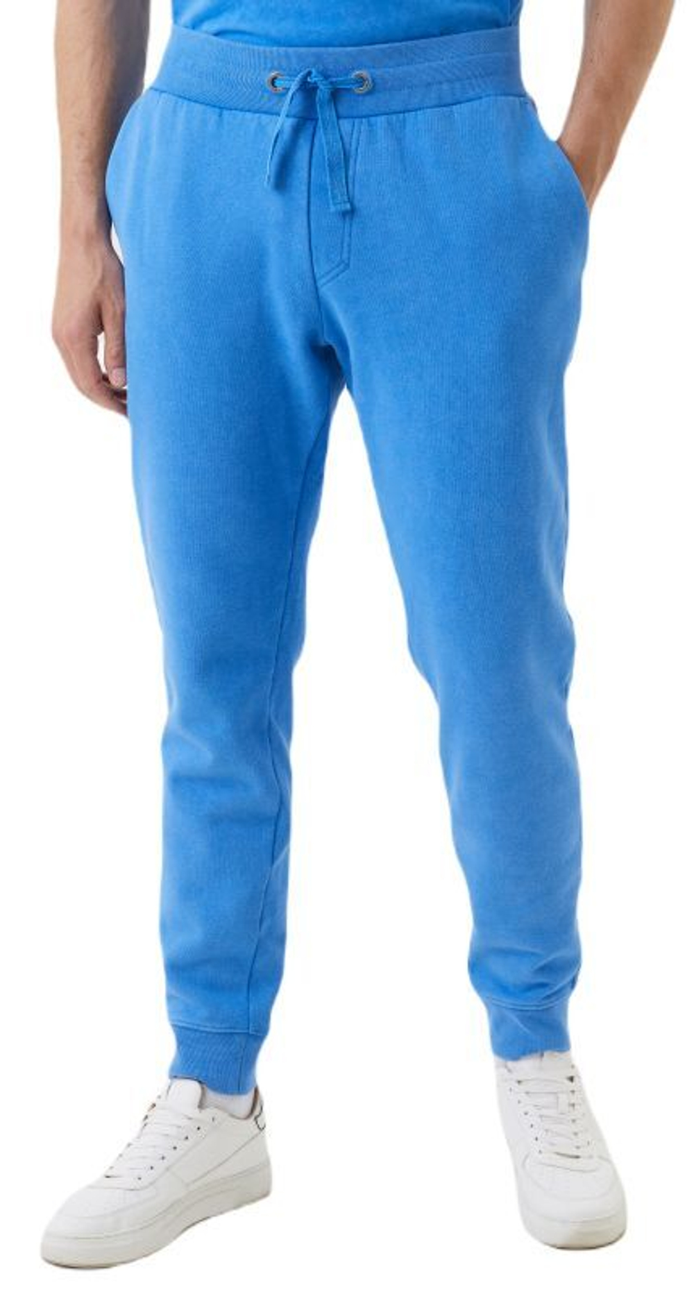 Мужские теннисные штаны Björn Borg Sthlm Tapered Pants - небесный