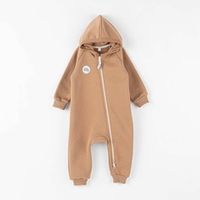 Комбинезон с капюшоном "Песок" утепленный 0+