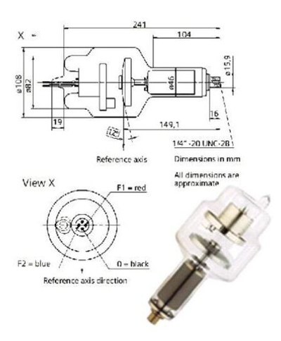 Рентгеновская трубка SV150/25/48 -T