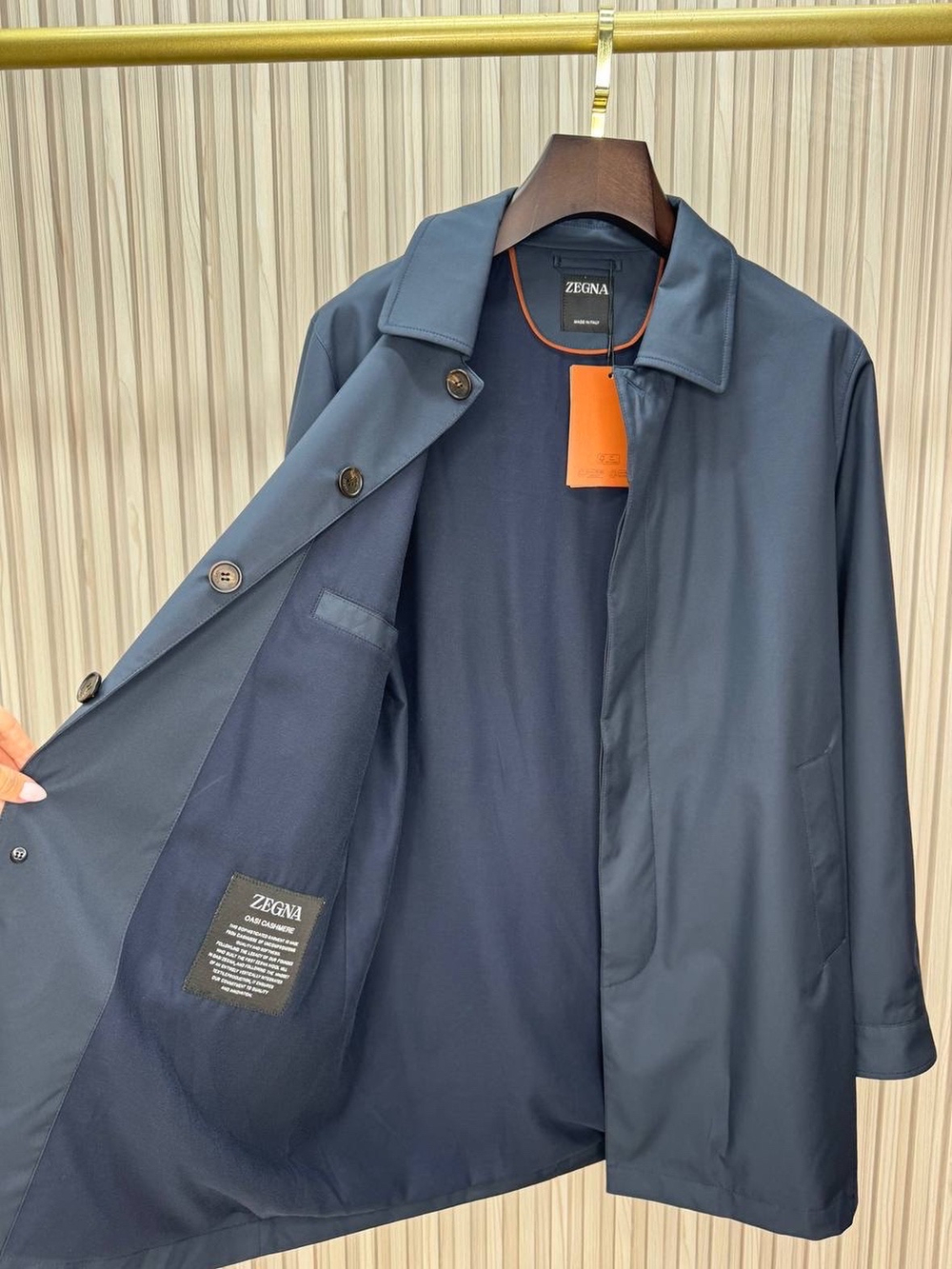 Тренч-Плащ Zegna Trafeo