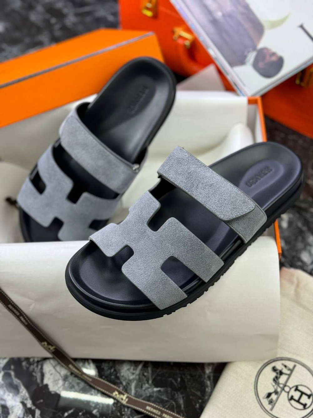 Шлепанцы Hermes