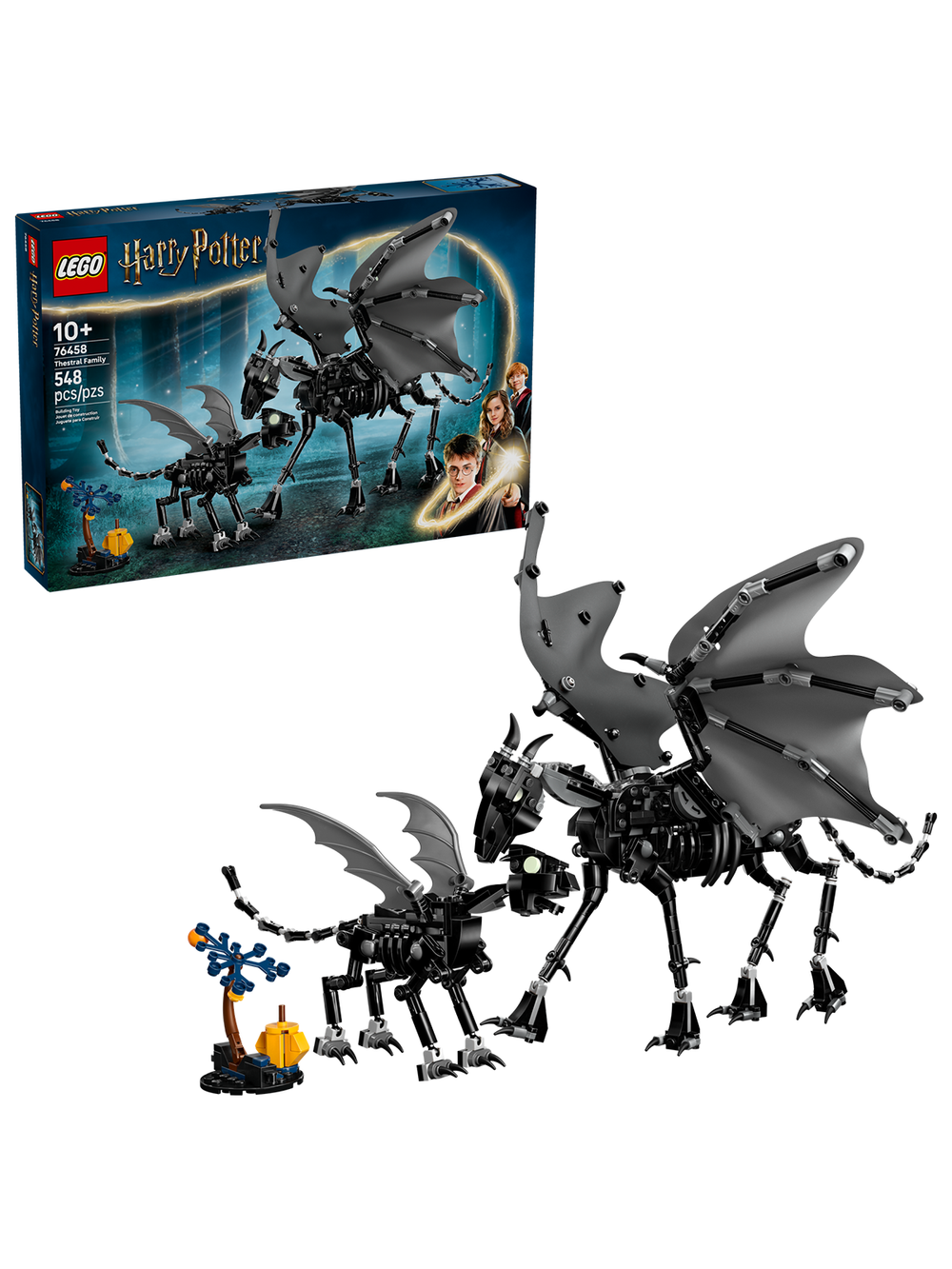 Конструктор Лего Гарри Поттер Семья Фестралов | LEGO Harry Potter Thestral Family - 76458, 548 деталей (10+)