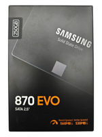 Samsung 870 EVO 250 ГБ Внутренний SSD-диск 2.5" SATA (MZ-77E250BW)
