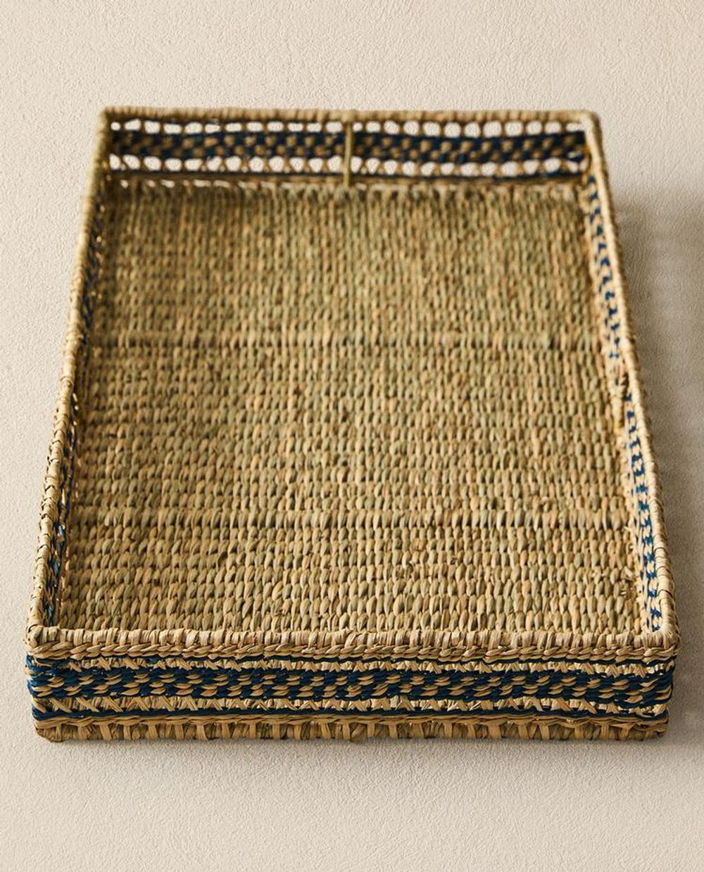 ZARA HOME ПРЯМОУГОЛЬНЫЙ ПОДНОС,СИНИЙ