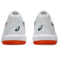 Мужские кросовки для Padel Asics Gel-Dedicate 9 Padel - white/jewel green