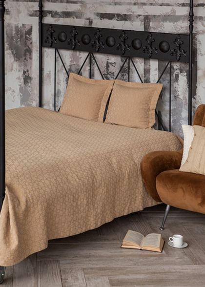 Покрывало 150х220 Luxberry Oriana золотое