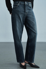 ДЖИНСЫ STRAIGHT FIT СО СРЕДНЕЙ ПОСАДКОЙ — ZW COLLECTION — ZARA