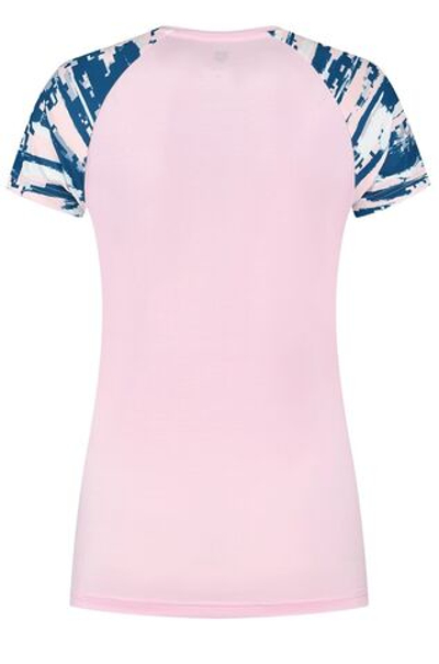 Женская теннисная футболка K-Swiss Tac Hypercourt Round Neck Top Melange - cher blos