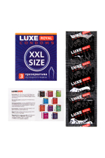 Презервативы Luxe Big Box XXL SIZE №3