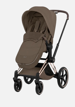 Коляска Cybex Priam V Style Rosegold 2 в 1 Coconut Brown