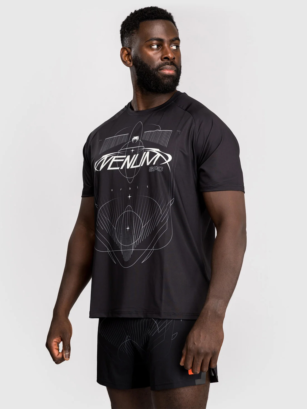 Футболка спортивная Venum Eclipse Black/Ivory
