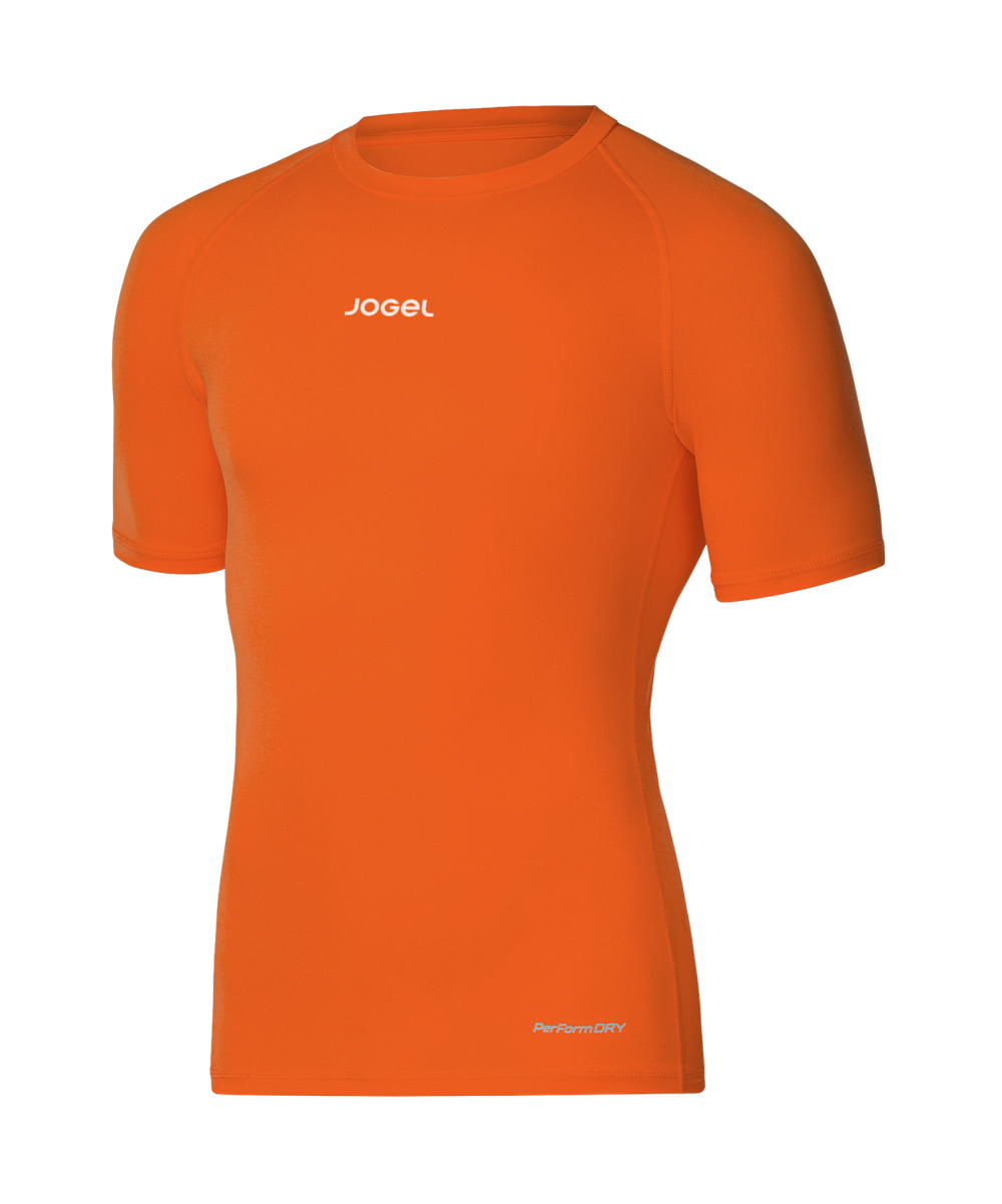 Футболка компрессионная с коротким рукавом Jogel CAMP 2 PerFormDRY Baselayer SS Tee, оранжевый D2