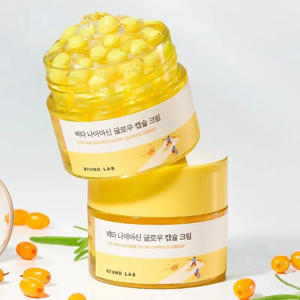 Round Lab Vita Niacinamide Glow Capsule Cream 50ml