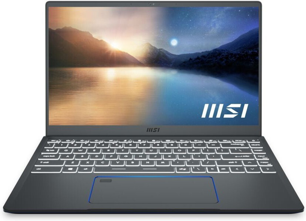 Ноутбук MSI Prestige 14 A11SCX-052RU Intel Core i7 1185G7, 3.0 GHz - 4.8 GHz, 32768 Mb, 14" UHD 3840x2160, 1000 Gb SSD, DVD нет, nVidia GeForce GTX 1650 4096 Mb, Windows 10 Home, серый, 1.29 кг, 9S7-14C412-052