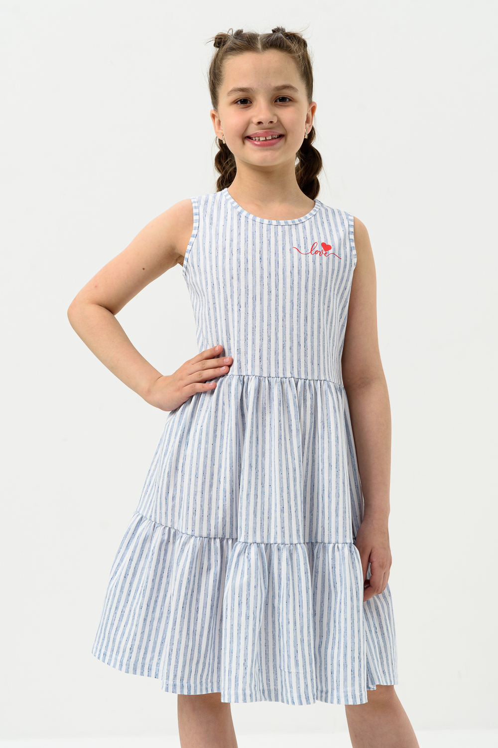 Сарафан Воланчик Печать детский