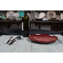 Тарелка d 26,5 см h2,5 см Evolution Dark Red P.L. Proff Cuisine [1]