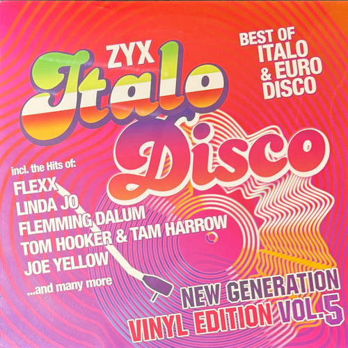 Сборник ZYX Italo Disco New Generation Vinyl Edition Vol.5 (Германия 2022г.)