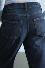 ДЖИНСЫ ZW COLLECTION THE SPLIT SEAM STRAIGHT С НИЗКОЙ ПОСАДКОЙ — ZARA